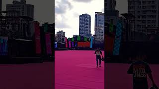 Falguni Pathak borivali navratri falgunipathak livemusic 2024 garba yotubeshorts mumbaikar [upl. by Anastatius]