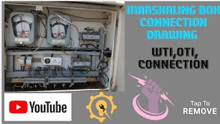 Transformer OTIWTIPRV Connection Diagram in Marshaling Box 🔥💯electrical election2024 viralvideo [upl. by Balliett706]