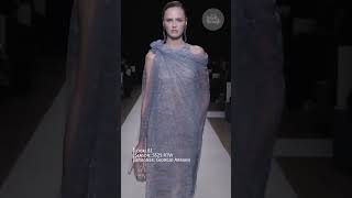 GIORGIO ARMANI  Look 81  SS25 RTW  Quick Looks fashion fashionshow fashiontrends [upl. by Adiol]