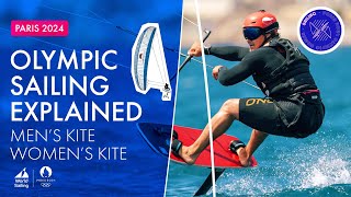 Mens and Womens Kite  Olympic Sailing Explained [upl. by Ayana909]