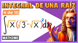 Integral de un producto con raíz cuadrada  Ejercicio 2  Integrales para principiantes [upl. by Raimondo]