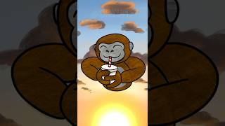 Drink ice coffee panic attack gorillatag animation [upl. by Arni]