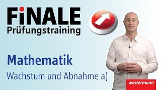 Lineare und exponentielle Funktionen Matheaufgabe quotWachstum und Abnahmequot Teilaufgabe a [upl. by Ailedamla]