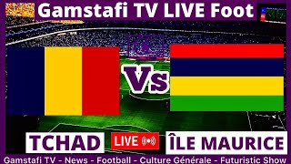 Tchad Vs Île Maurice EN DIRECT  Qualification CAN 2025  Gamstafi TV [upl. by Mendie256]