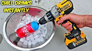 6 Instant Drink Chiller Test [upl. by Ecreip]