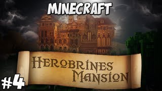 Herobrines Mansion Part 4  Killing the Wither [upl. by Dremann]