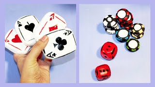 quotCracking Poker Chips amp Cards from Clay Dough  ASMR Color Guess Challengequot [upl. by Rance]