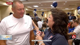 ORU Baseball Visits With Fans Alumni In Omaha To Support Team During College World Series [upl. by Bigner]