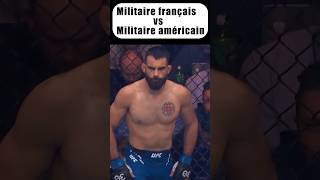 Deux MILITAIRES saffrontent dans lOCTOGONE UFC shorts benoitsaintdenis bsd ufcparis [upl. by Gillett]