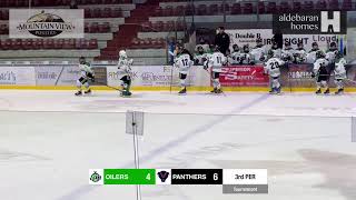 U15AA  Okotoks Oilers vs Lakeland Panthers [upl. by Swope]