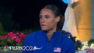 Sydney McLaughlinLevrone breaks down strategy behind her womens 400m hurdles victory  NBC Sports [upl. by Ytsirc153]