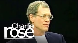 An Hour with David Letterman 021696  Charlie Rose [upl. by Ahsei391]