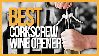 ✅ TOP 5 Best Corkscrew Wine Opener  Waiter Corkscrews [upl. by Konstantine759]