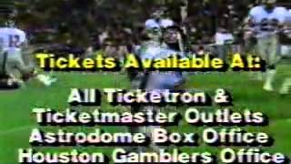 USFL  Houston Gamblers Promo [upl. by Nottus223]