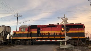 KCS LL60 passes through Reserve LA [upl. by Callida]