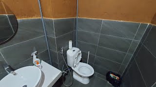 283 Vietnam toilet 🇻🇳 Small café restroom [upl. by Ahsimet]