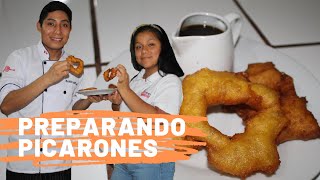 Como preparar picarones PASO A PASO 😋😋 [upl. by Rabka]