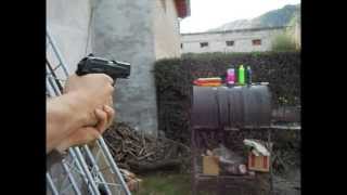 Pistola Co2 Gamo Pt85 Blowback Cal 45 Mm [upl. by Enatan]