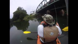 Kayak Fishing the Susquehanna River Fishyakercom Episode 33 [upl. by Anahc]