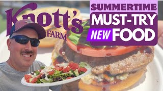 Knotts Berry Farm  NEW Summer Foods  MustTry Burger  Flavors of Summer [upl. by Hayley]