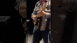 A little soundcheck fun with the mandocaster 🎸thatsalrightmama ronniemccoury travelinmccourys [upl. by Arrakat]