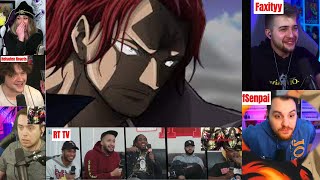 ANIME FANS REACT TO SHANKS ENDS THE WAR  One Piece Episode 488 [upl. by Rebeh]