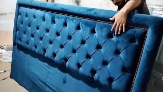 how to make a tuffting wala bedfurniture diy [upl. by Ursal638]