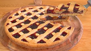 Crostata di Marmellata facile e veloce la ricetta che facciamo da oltre 10 anni [upl. by Rodrich884]