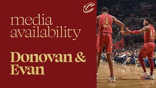 Donovan Mitchell amp Evan Mobley  Cavs vs Hawks Post Game  11282023 [upl. by Nywloc]