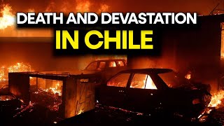 Chile Forest Fires  More Than 123 Killed  Visuals of Devastation Tears and Despair  World News [upl. by Anuahsat406]