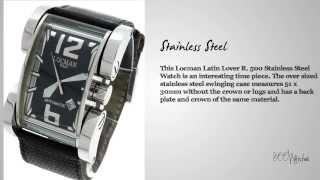 Locman Latin Lover R 500 Stainless Steel Watch [upl. by Palua195]