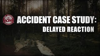 Accident Case Study Delayed Reaction [upl. by Gert72]