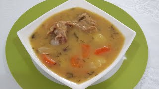 Caldo de Polvo de Alverja [upl. by Arrait625]