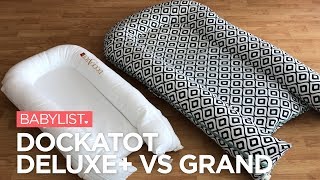 DockATot Comparison Deluxe vs Grand [upl. by Zzabahs]