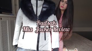 ❄️Rudsak Mia Jacket Review and Unboxing Optic White XS [upl. by Giffie]