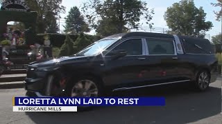 ‘Surreal’ Loretta Lynn laid to rest [upl. by Erick]