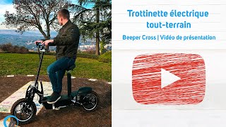 Trottinette électrique toutterrain  Beeper FX1000 [upl. by Yracaz]