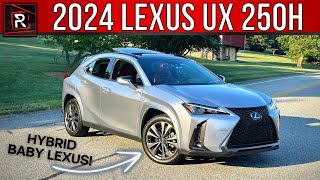 The 2024 Lexus UX 250h FSport AWD Is Hybrid Only EntryLevel Luxury SUV [upl. by Nodmac]