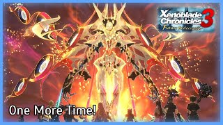 Beating Alpha One More Time in Xenoblade Chronicles 3 Future Redeemed [upl. by Ayekin]