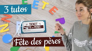 3 idées cadeaux Fête des Pères  DIY [upl. by Nnaecyoj36]