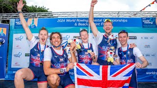 We Are World Champions Our Epic Win at the Rowing Beach Sprints Finals 2024 [upl. by Siddon]