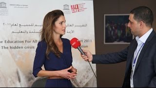 Queen Rania on Education in the Arab World [upl. by Dumanian]