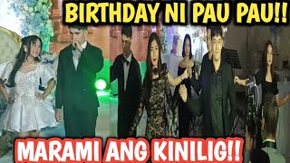 LOVE TEAM NG KALINGAP DAMING PASABOG SA BIRTHDAY NI PAU PAU VAL SANTOS MATUBANG KALINGAP partner [upl. by Aehsal]