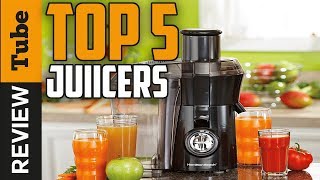 ✅Juicer Top 5 Best Juicer Buying Guide [upl. by Oirogerg]