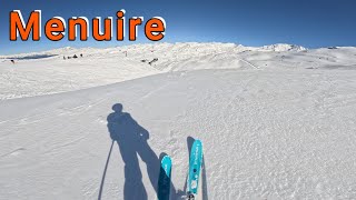 On ski sur le domaine des Menuires [upl. by Oidgime]