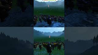 Realistic Battle mod VS Vanilla battle script in Bannerlord  Subscribe for a free fief [upl. by Adelice]