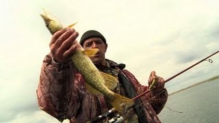 Astrakhan Fishing on the Volga  life [upl. by Enalb]