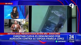 Salen a la luz imágenes de Christian Cueva golpeando a Pamela López ella suplica por su vida [upl. by Dorolice915]