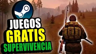 🎮Los MEJORES Juegos GRATIS de SUPERVIVENCIA 2024 🎮 Juegos gratis Survival Steam  SauKoz Time [upl. by Accebar31]