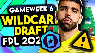 MY FPL GAMEWEEK 6 UPDATED WILDCARD DRAFT  Fantasy Premier League Tips 202425 [upl. by Trici646]